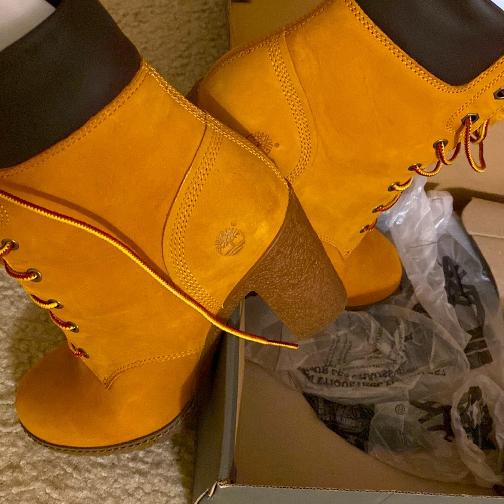 Timberland Glancy 6 Inch Wheat Boots